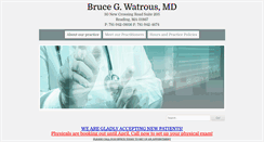 Desktop Screenshot of brucewatrous.com